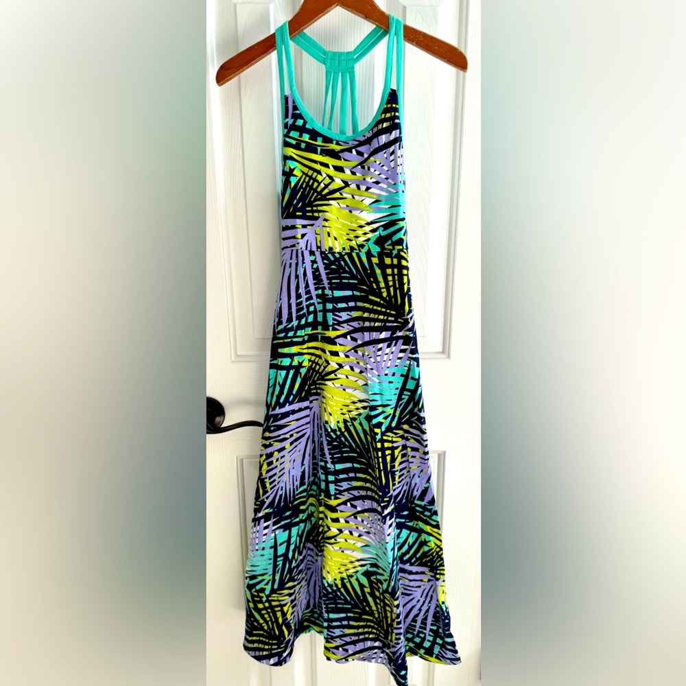 SO tropical long sun dress 7/8